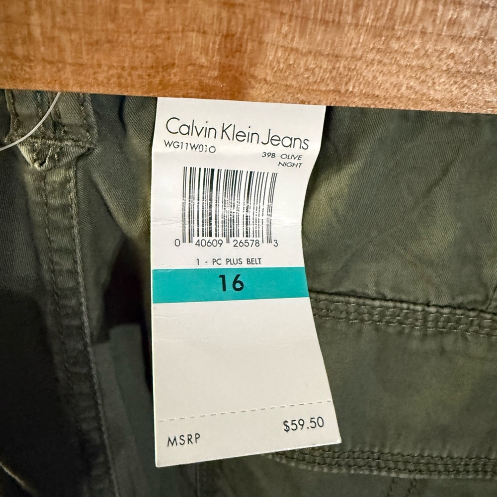 Calvin Klein womens cargo pants